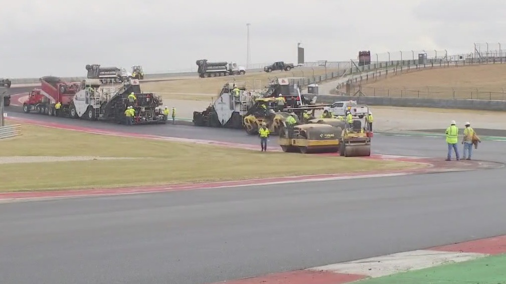 COTA gets repaved before busy 2022 schedule begins